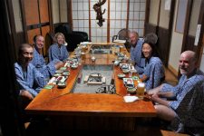 Aizu bike tour dinner