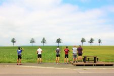 Hokkaido cycling Marchen Hill