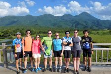 Hokkaido cycling Shiretoko Mountains